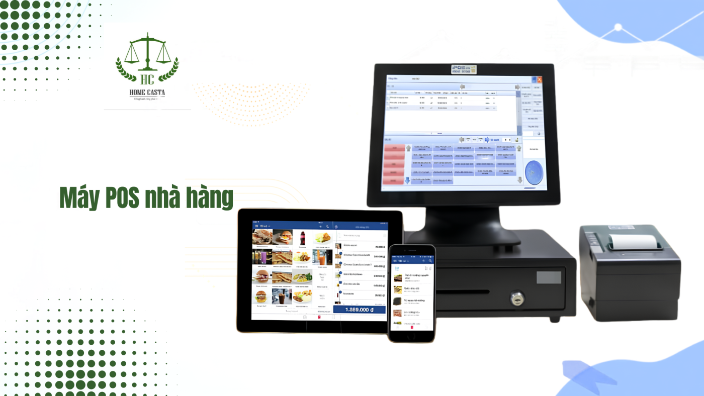 Máy POS nhà hàng